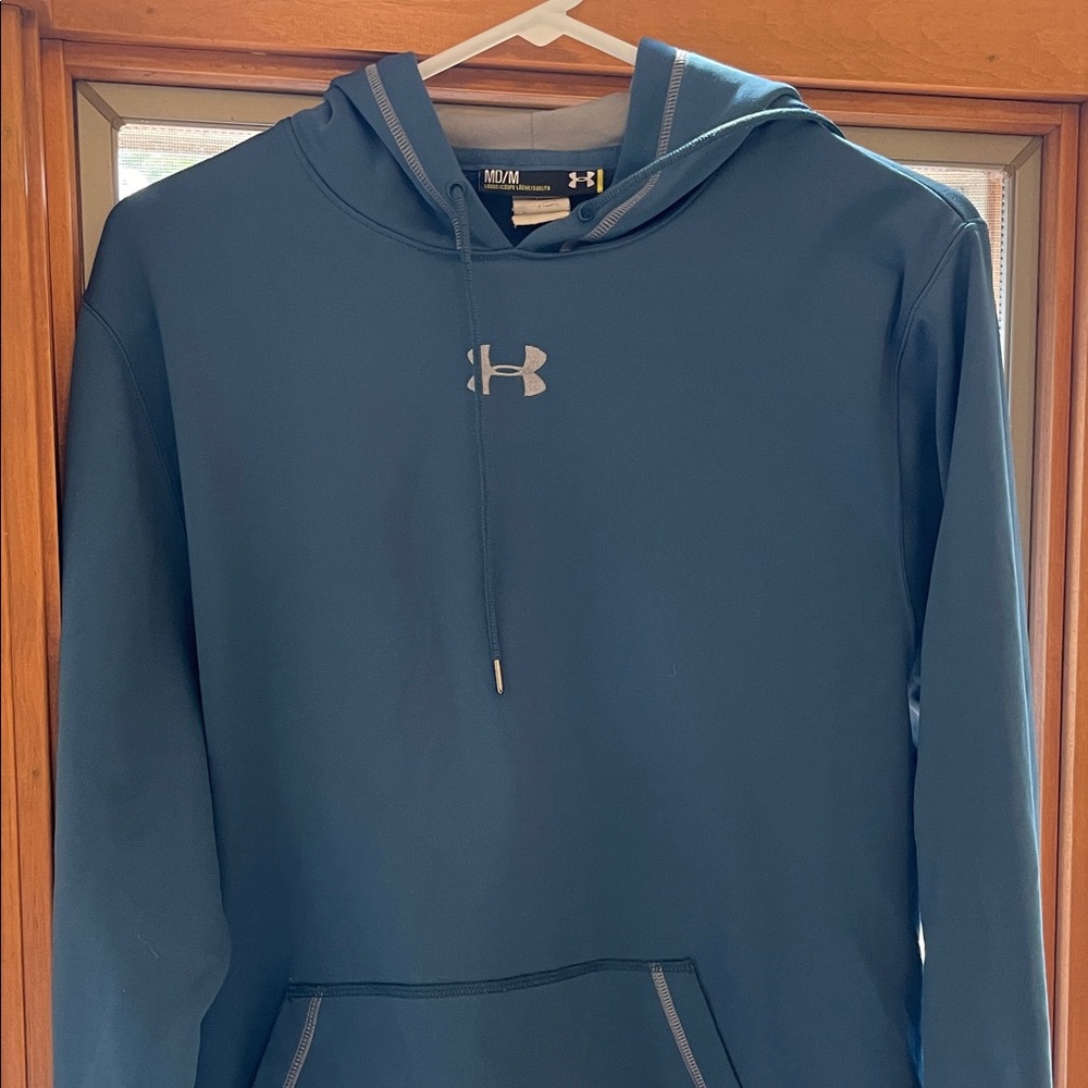 Under Armour Teal Hoodie with Logo